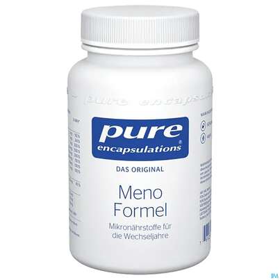 Sie sehen eine Packung Pure Encapsulations Meno Formel, 60 Stück, Produktbild: 01 Pure Encapsulations Meno Formel, 60 Stück, A-Nr.: 4870488 - 01