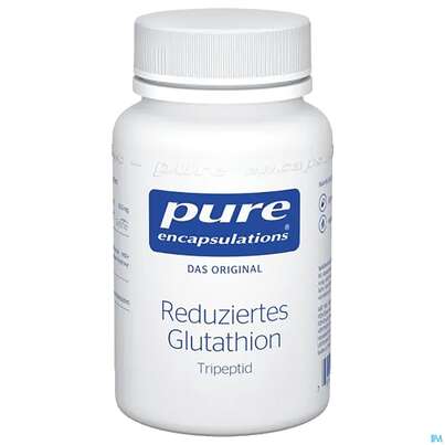 Sie sehen eine Packung Pure Encapsulations Reduziertes Glutathion, 60 Stück, Produktbild: 01 Pure Encapsulations Reduziertes Glutathion, 60 Stück, A-Nr.: 2383028 - 01