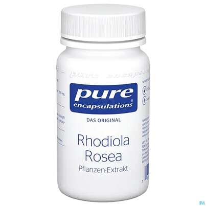 Sie sehen eine Packung Pure Encapsulations Rhodiola Rosea 90 Kapseln, Produktbild: 01 Pure Encapsulations Rhodiola Rosea 90 Kapseln, A-Nr.: 3567397 - 01