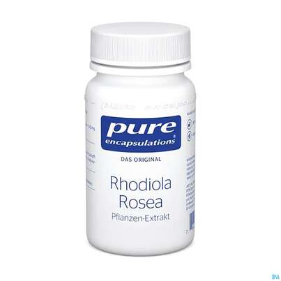 Sie sehen eine Packung Pure Encapsulations Rhodiola Rosea 90 Kapseln, Produktbild: 02 Pure Encapsulations Rhodiola Rosea 90 Kapseln, A-Nr.: 3567397 - 02