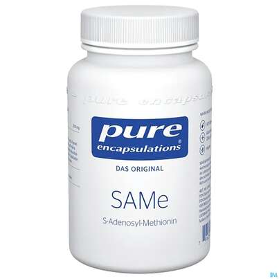 Sie sehen eine Packung Pure Encapsulations SAMe, 60 Stück, Produktbild: 01 Pure Encapsulations SAMe, 60 Stück, A-Nr.: 4376506 - 01