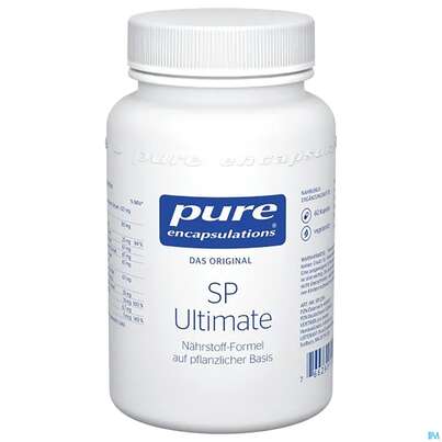 Sie sehen eine Packung Pure Encapsulations SP Ultimate, 60 Stück, Produktbild: 01 Pure Encapsulations SP Ultimate, 60 Stück, A-Nr.: 4069017 - 01