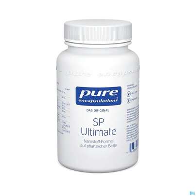 Sie sehen eine Packung Pure Encapsulations SP Ultimate, 60 Stück, Produktbild: 02 Pure Encapsulations SP Ultimate, 60 Stück, A-Nr.: 4069017 - 02