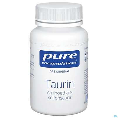 Sie sehen eine Packung Pure Encapsulations Taurin, 60 Stück, Produktbild: 01 Pure Encapsulations Taurin, 60 Stück, A-Nr.: 2291680 - 01
