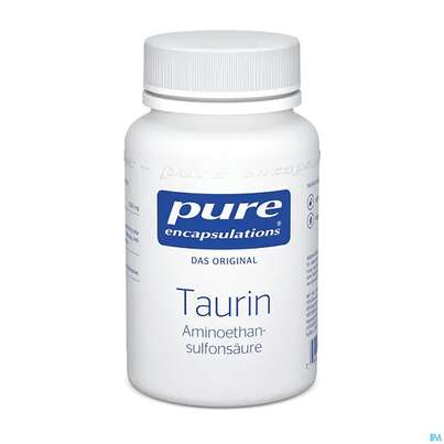 Sie sehen eine Packung Pure Encapsulations Taurin, 60 Stück, Produktbild: 02 Pure Encapsulations Taurin, 60 Stück, A-Nr.: 2291680 - 02