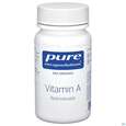 Sie sehen eine Packung Pure Encapsulations Vitamin A, 60 Stück, Produktbild: 01 Pure Encapsulations Vitamin A, 60 Stück, A-Nr.: 4295216 - 01