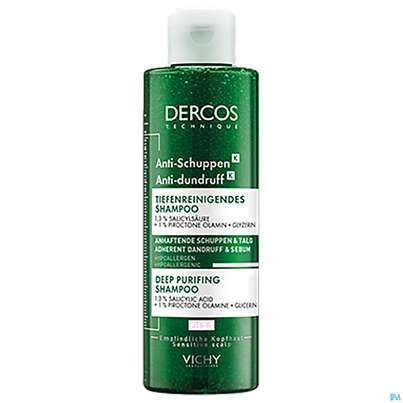 Sie sehen eine Packung VICHY SH.DERC A-SCHUPP K FH, 250 Milliliter, Produktbild: 01 VICHY SH.DERC A-SCHUPP K FH, 250 Milliliter, A-Nr.: 5403837 - 01