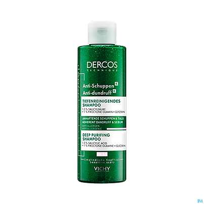 Sie sehen eine Packung VICHY SH.DERC A-SCHUPP K FH, 250 Milliliter, Produktbild: 02 VICHY SH.DERC A-SCHUPP K FH, 250 Milliliter, A-Nr.: 5403837 - 02
