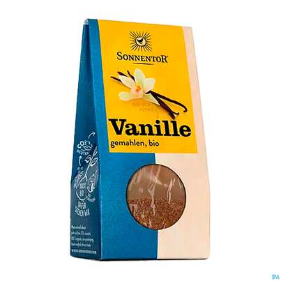 Sie sehen eine Packung Sonnentor© Vanillepulver, 10 Gramm, Produktbild: 03 Sonnentor© Vanillepulver, 10 Gramm, A-Nr.: 3740594 - 03