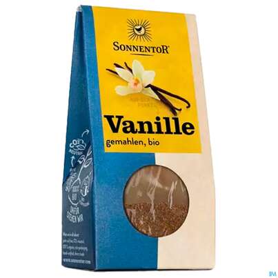 Sie sehen eine Packung Sonnentor© Vanillepulver, 10 Gramm, Produktbild: 04 Sonnentor© Vanillepulver, 10 Gramm, A-Nr.: 3740594 - 04