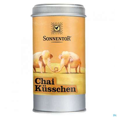 Sonnentor© Chai Küsschen Gewürz Streudose, 70 Gramm, A-Nr.: 3871215 - 04