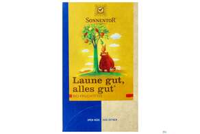 Sonnentor Laune gut, alles gut® Früchtetee, 18 Stück, A-Nr.: 3574718 - 01
