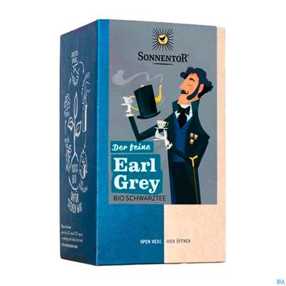 Sonnentor© Der feine Earl Grey Schwarztee, 18 Stück, A-Nr.: 4307801 - 05