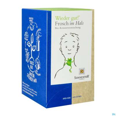 Sonnentor Frosch im Hals® Tee, 18 Stück, A-Nr.: 3428750 - 02