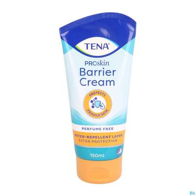 Sie sehen eine Packung Tena Barrierecreme 150ml, Produktbild: 03 Tena Barrierecreme 150ml, A-Nr.: 3120644 - 03