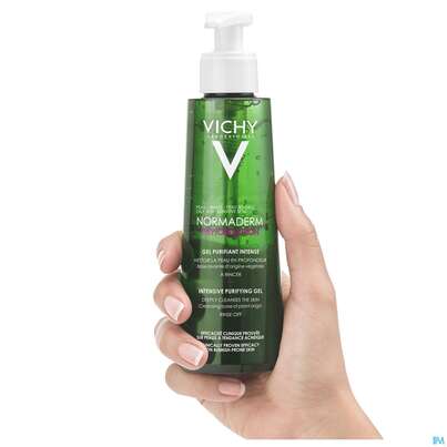 Sie sehen eine Packung VICHY NORMAD.REINGEL INTENS, 200 Milliliter, Produktbild: 04 VICHY NORMAD.REINGEL INTENS, 200 Milliliter, A-Nr.: 5060521 - 04