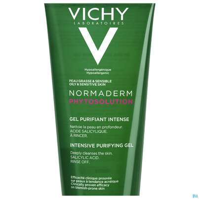 Sie sehen eine Packung VICHY NORMAD.REINGEL INTENS, 200 Milliliter, Produktbild: 06 VICHY NORMAD.REINGEL INTENS, 200 Milliliter, A-Nr.: 5060521 - 06