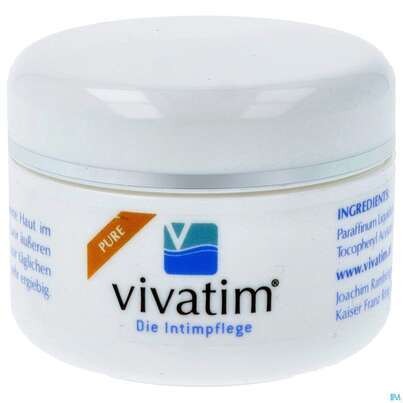 Sie sehen eine Packung Vivatim Salbe Pure 50ml, Produktbild: 01 Vivatim Salbe Pure 50ml, A-Nr.: 3826634 - 01