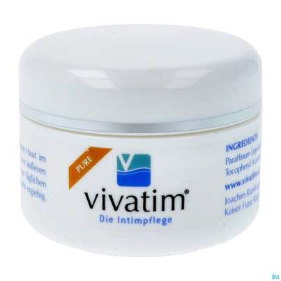 Sie sehen eine Packung Vivatim Salbe Pure 50ml, Produktbild: 02 Vivatim Salbe Pure 50ml, A-Nr.: 3826634 - 02