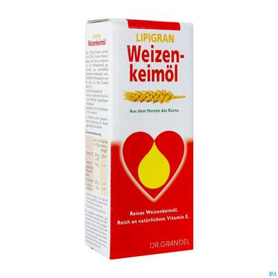 Sie sehen eine Packung Weizenkeim Oel Lipigran Dr.grandel Nr 1331 100ml, Produktbild: 02 Weizenkeim Oel Lipigran Dr.grandel Nr 1331 100ml, A-Nr.: 0656580 - 02