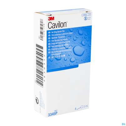 Sie sehen eine Packung Cavilon Barrier Film 3ml 3345p 5st, Produktbild: 02 Cavilon Barrier Film 3ml 3345p 5st, A-Nr.: 2855711 - 02