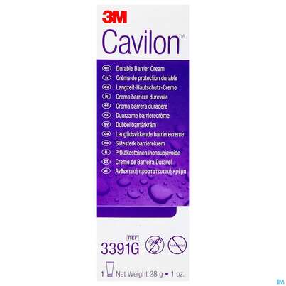 Sie sehen eine Packung 3M™ Cavilon™ Langzeit-Hautschutz-Creme, 28 Gramm, Produktbild: 01 3M™ Cavilon™ Langzeit-Hautschutz-Creme, 28 Gramm, A-Nr.: 4309361 - 01