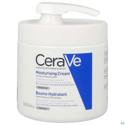 CeraVe Feuchtigkeitscreme mit Pumpe, 454 Gramm, A-Nr.: 5477422 - 01