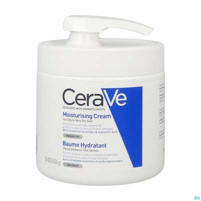 CeraVe Feuchtigkeitscreme mit Pumpe, 454 Gramm, A-Nr.: 5477422 - 02