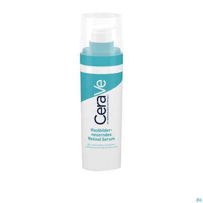 Sie sehen eine Packung CeraVe Hautbilderneuerndes Retinol Serum, 30 Milliliter, Produktbild: 03 CeraVe Hautbilderneuerndes Retinol Serum, 30 Milliliter, A-Nr.: 5672968 - 03