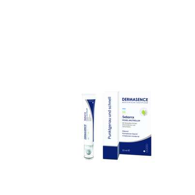 Sie sehen eine Packung Dermasence Seborra Akutroller, Produktbild: 01 Dermasence Seborra Akutroller, A-Nr.: 3340593 - 01