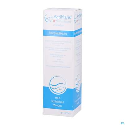 Sie sehen eine Packung Actimaris Wund-spuellösung Sensitiv 1000ml, Produktbild: 03 Actimaris Wund-spuellösung Sensitiv 1000ml, A-Nr.: 3813324 - 03