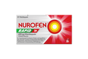 Nurofen Rapid 400 mg Weichkapseln, 20 Stück, A-Nr.: 3932075 - 01