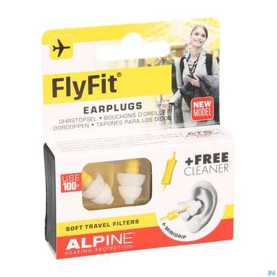 Sie sehen eine Packung Ohrenschutz Alpine Hearing Protection Flyfit 2st, Produktbild: 03 Ohrenschutz Alpine Hearing Protection Flyfit 2st, A-Nr.: 3796258 - 03