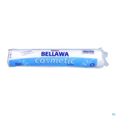 Sie sehen eine Packung Bellawa Wattepads 100st, Produktbild: 01 Bellawa Wattepads 100st, A-Nr.: 0921556 - 01