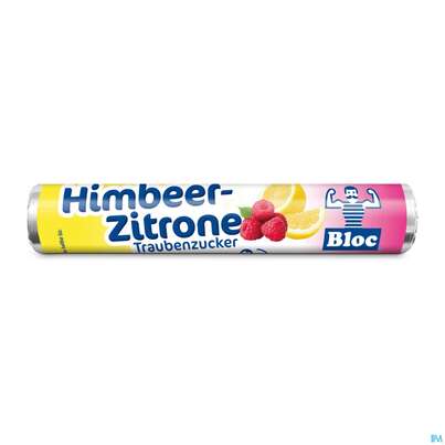 Sie sehen eine Packung BLOC TRAUBZU HIMBEER/ZITRO, 42 Gramm, Produktbild: 01 BLOC TRAUBZU HIMBEER/ZITRO, 42 Gramm, A-Nr.: 3253575 - 01