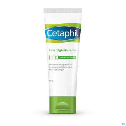 Sie sehen eine Packung Cetaphil Feuchtigkeitscreme, 85 Milliliter, Produktbild: 04 Cetaphil Feuchtigkeitscreme, 85 Milliliter, A-Nr.: 3072141 - 04