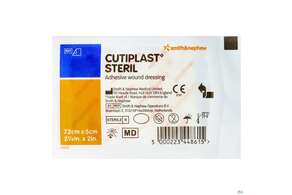 Wundverband Cutiplast Steril 5x 7,2cm 1478 1st, A-Nr.: 1230653 - 01