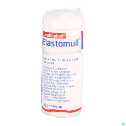 Sie sehen eine Packung Elastische Binden Elastomull Einzeln Verpackt 4mx 8cm 1st, Produktbild: 02 Elastische Binden Elastomull Einzeln Verpackt 4mx 8cm 1st, A-Nr.: 0188966 - 02