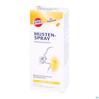 Sie sehen eine Packung Emser Hustenspray Bei Reizhusten 30ml, Produktbild: 02 Emser Hustenspray Bei Reizhusten 30ml, A-Nr.: 4857973 - 02
