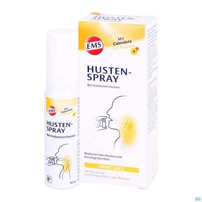 Sie sehen eine Packung Emser Hustenspray Bei Reizhusten 30ml, Produktbild: 04 Emser Hustenspray Bei Reizhusten 30ml, A-Nr.: 4857973 - 04
