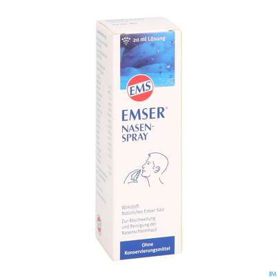Sie sehen eine Packung EMSER NA-SPRAY, 20 Milliliter, Produktbild: 04 EMSER NA-SPRAY, 20 Milliliter, A-Nr.: 3961208 - 04