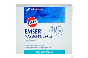 EMSER NA-SPUELSALZ 2,5G BTL, 20 Stück, A-Nr.: 3024892 - 01