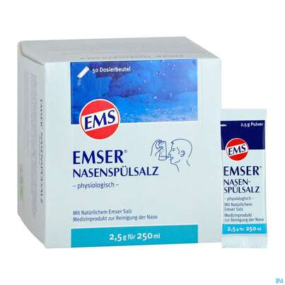 EMSER NA-SPUELSALZ 2,5G BTL, 50 Stück, A-Nr.: 3063550 - 05