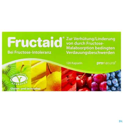 Sie sehen eine Packung FRUCTAID KPS, 120 Stück, Produktbild: 01 FRUCTAID KPS, 120 Stück, A-Nr.: 4543536 - 01