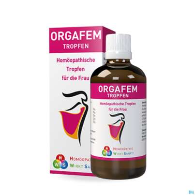 Sie sehen eine Packung ORGAFEM TR Z EINNEHMEN, 100 Milliliter, Produktbild: 01 ORGAFEM TR Z EINNEHMEN, 100 Milliliter, A-Nr.: 3139359 - 01