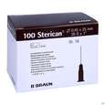 Sie sehen eine Packung Injektionsspritzen U.zubeh. Einmalkanuelen Sterican Standard Gr18 G26x1 0,45x 25mm 46576 100st, Produktbild: 03 Injektionsspritzen U.zubeh. Einmalkanuelen Sterican Standard Gr18 G26x1 0,45x 25mm 46576 100st, A-Nr.: 2692539 - 03