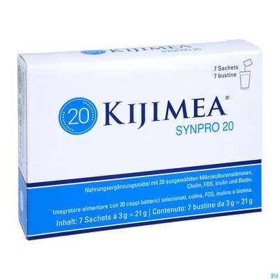 Sie sehen eine Packung Kijimea Synpro 20 7st, Produktbild: 03 Kijimea Synpro 20 7st, A-Nr.: 4841682 - 03