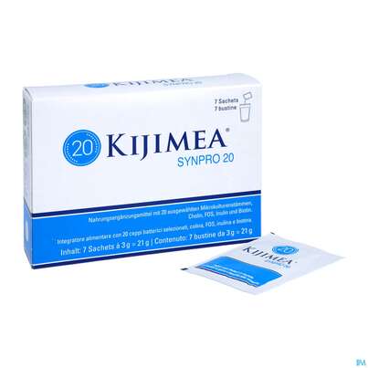 Sie sehen eine Packung Kijimea Synpro 20 7st, Produktbild: 05 Kijimea Synpro 20 7st, A-Nr.: 4841682 - 05