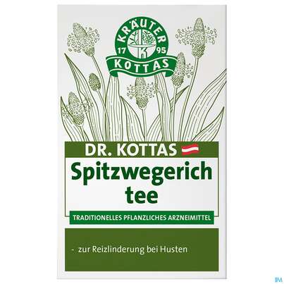Sie sehen eine Packung Kottas Spitzwegerichtee, 20 Stück, Produktbild: 02 Kottas Spitzwegerichtee, 20 Stück, A-Nr.: 3886286 - 02