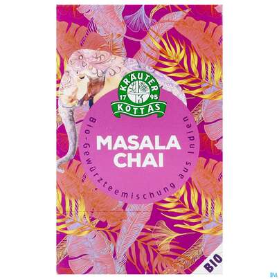 Sie sehen eine Packung Dr. Kottas Masala Chai, 20 Stück, Produktbild: 03 Dr. Kottas Masala Chai, 20 Stück, A-Nr.: 3886501 - 03